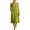 Green 09, variant on Karymi Plus Size Sleeveless Midi Dress, Round Neck Casual A-Line Dress with Double Layer Hem and Pockets, Solid Summer Flowy Shift Dress Plus Size Dresses
