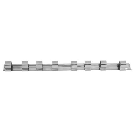 

Socket Holder Socket Rack Socket Tray Socket Sockets Storage Rack Carbon Steel 8 Socket Rack Storage Divider Rail Tray Holder Shelf Stand Tool 1/2