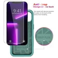thumbnail image 4 of Diverbox for iPhone 13 Pro Case [Shockproof] [Dropproof] [Tempered Glass Screen + Camera Lens Protector],Heavy Duty Protection Phone Case Cover for Apple iPhone 13 Pro (Teal), 4 of 7