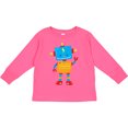 thumbnail image 3 of Inktastic Toy Robot Boys or Girls Long Sleeve Toddler T-Shirt, 3 of 5