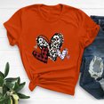thumbnail image 1 of T-shirt à Manches Courtes Imprimé Col Rond Mode pour Femmes Chemise Décontractée Ample, 1 of 1