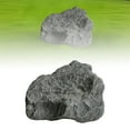 thumbnail image 3 of Artificial Landscape Rock Decor Realistic Rock Cover for Outdoor Landscaping, Lightweight Rock for Yard Garden Decoration, Well Cover, Pond Show Figurine, Sandstone Appearance Prop, 3 of 6