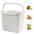 thumbnail image 4 of Prime Garden Rolling Laundry Hamper Cart with Wheels,White, 4 of 7
