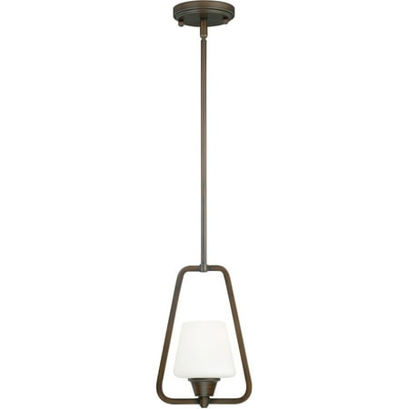 Venetian One Light Pendant - Mini Pendants 1 Light Fixtures With Venetian Bronze Finish Steel Material Medium 8
