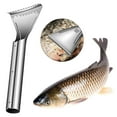 thumbnail image 2 of Harpily vegetable cutter Sharp Stainless Fish 2025 NEW 304 Stainless Fish Remover Sawtooth Fish Descaler Tool For Family Kitchen Seafood Markets, 2 of 4