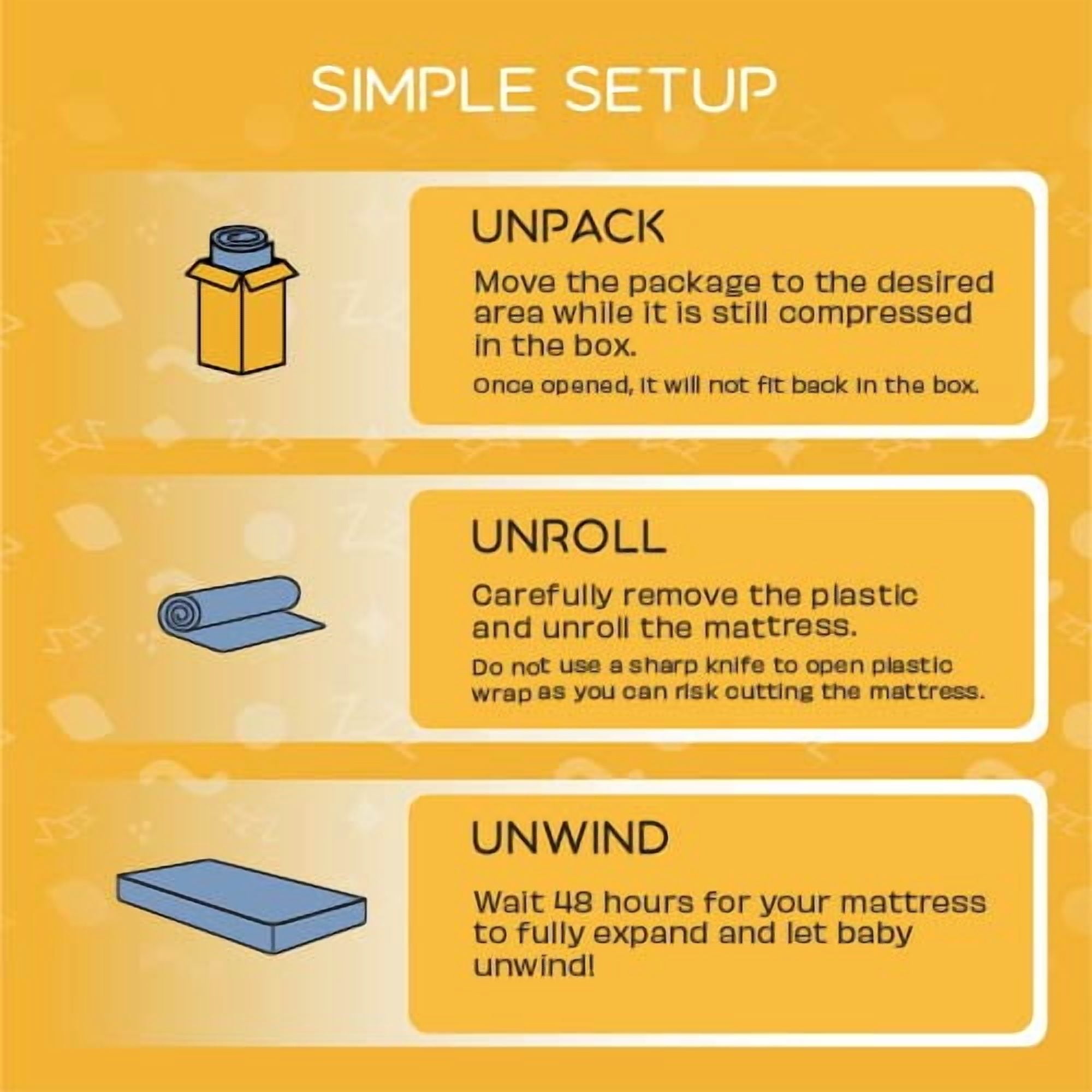 Simmons Kids Radiant Sky Dual Sided Baby Crib Mattress and Toddler Mattress, Waterproof, GREENGUARD Gold and CertiPUR-US Certified, Firm Plant-Based Foam, 5 Year Warranty, Made in USA