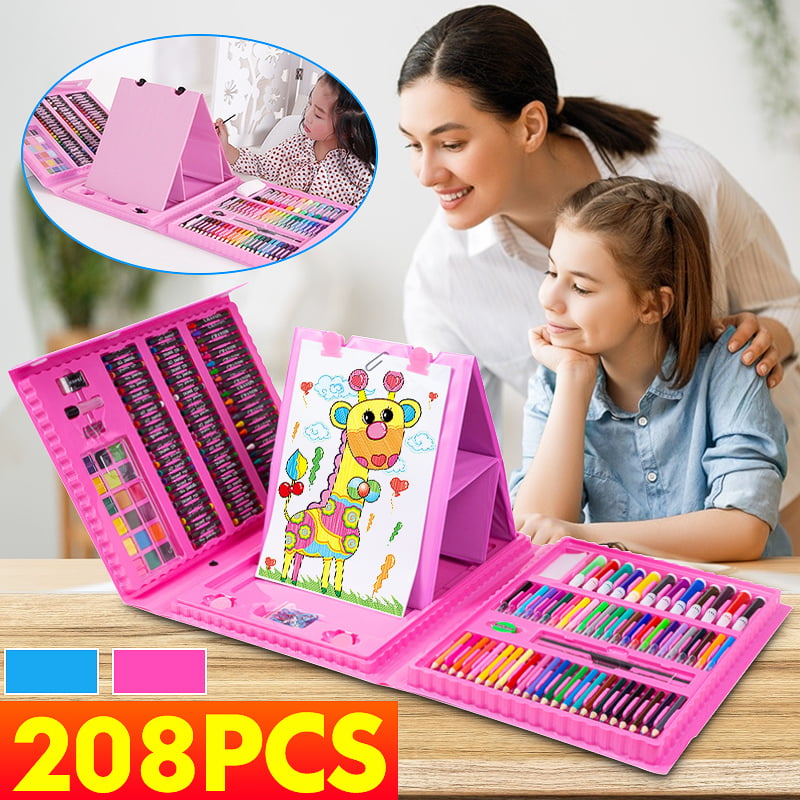 167X Art Set Kids DIY Colouring Drawing Painting Arts & Crafts Supplies Case 