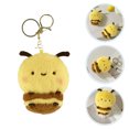 thumbnail image 3 of Llavero de abeja de peluche, muñeco kawaii, llavero de animal, colgante de abeja realista para mochilas, decoración de fiesta de baby shower, recuerdos., 3 of 6
