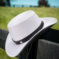 thumbnail image 4 of Baby Cowboy Hat, Cowgirl Hats White , Toddler, Kids Party Cowboy Hats Cowboy Hats for Kids - 20” Circumference – One Size Fits Most, 4 of 6
