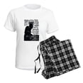 thumbnail image 4 of CafePress - Chat Noir Cat Pajamas - Women's Short Sleeve Print T-Shirt and Pants Light Cotton Pajama Set, 4 of 7