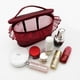 thumbnail image 2 of Pequeño hallazgo, bolsa de cosméticos portátil con encaje bordado encantador de malla, linda bolsa de pañuelos, bolsa de almacenamiento de maquillaje, 2 of 6