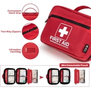 RHINO RESCUE 240 Piece All-Purpose First Aid Kit, Home & Office Professional Medical Supplies, Ideal for Emergency, School, Business