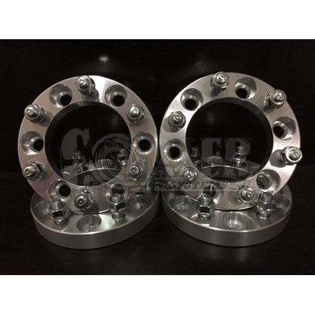 4 X 1" Thick Chevy 6 Lug Wheel Adapters Spacers Suburban Silverado 1500 Tahoe