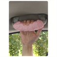 thumbnail image 2 of 4-piece set of cute cloud-shaped car door handle gloves - soft non-PVC universal scratch-resistant protective cover, car interior decoration, 2 of 10