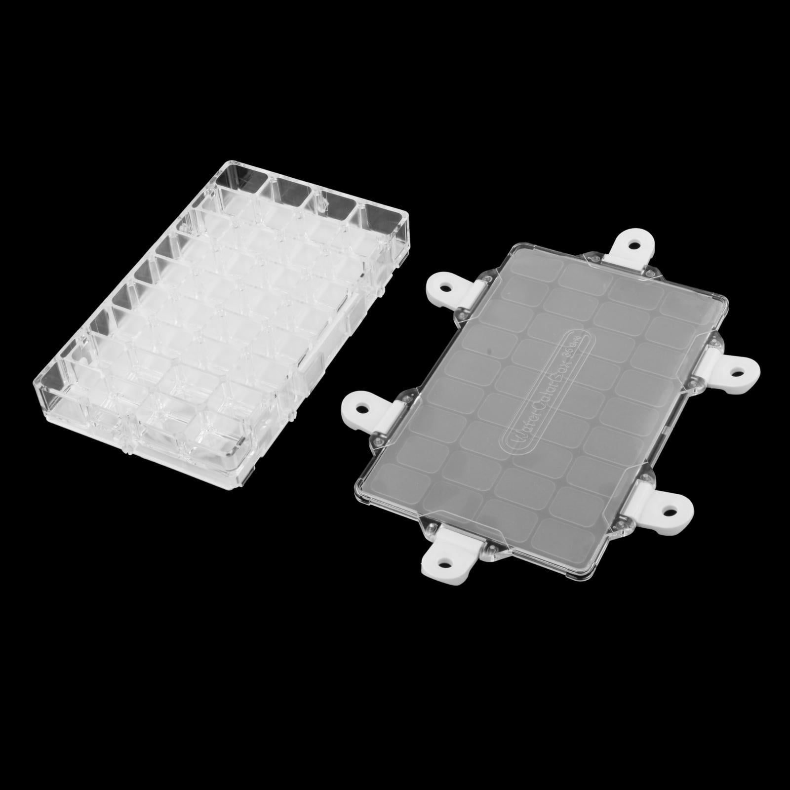 Portable Airtight Paint Storage , Case Paint Pallet Tray, for Gouache Oil Paint/ , 36 Well with