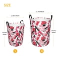 thumbnail image 4 of Uemuo Makeup Pattern Circular Laundry Hamper Basket with handles,Collapsible laundry basket,Large capacity laundry hamper,Laundry Organizer-Medium, 4 of 8