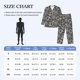 thumbnail image 4 of Fotbe Bicycles Parts Pijama de Hombre con Estampado de Manga Larga, Conjunto de 2 Piezas, Ropa de Dormir Suave y Cómoda con Bolsillos-XX-Large, 4 of 7