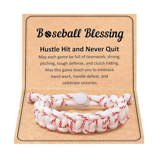 Sports Friendship Bracelets Handmade Paracord Wristbands For Graduation Back To School Football Basketball Baseball Team Themes