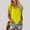 Yellow, variant on Hauaitttt Women's Summer Fashion Casual V Neck Low Neckline Short Sleeved Solid Color Printed Loose T Shirt Top Womens Athletic Tee Shirts Loose Fit Athletic Tops for Women Womens Long Sleeve