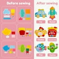 thumbnail image 4 of Wekvgz Toy Sewing Kit Easy Sewing Doll Kit for Beginner Handcraft Sewing Fun Learn to Sew Colorful DIY Handcraft Sewing Fun Kits for Beginner, 4 of 10