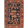 thumbnail image 1 of Ahgly Company Machine Washable Indoor Rectangle Traditional Gold Brown Area Rugs, 7' x 10', 1 of 7