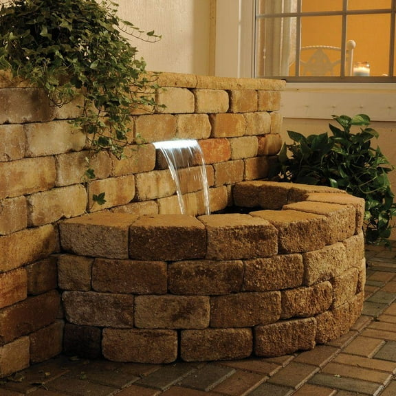 14 In. LED Lighted Waterfall Spillway