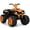Orange, variant on CIPACHO Unicorn Kids Ride On Toy, Electric Rocking Horse Car with Music, Accelerator Pedal, Girls Gift for 3-6 Years Old, Multicolor