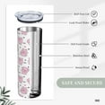 thumbnail image 6 of Cute Pig Stainless Steel Vacuum Insulated Coffee Tumbler Cup Travel Mug For Office Outdoor Sport Gifts 20 OZ, 6 of 6