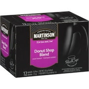 Martinson Donut Shop Blend Light Roast Single Serve Coffee, 12 ct