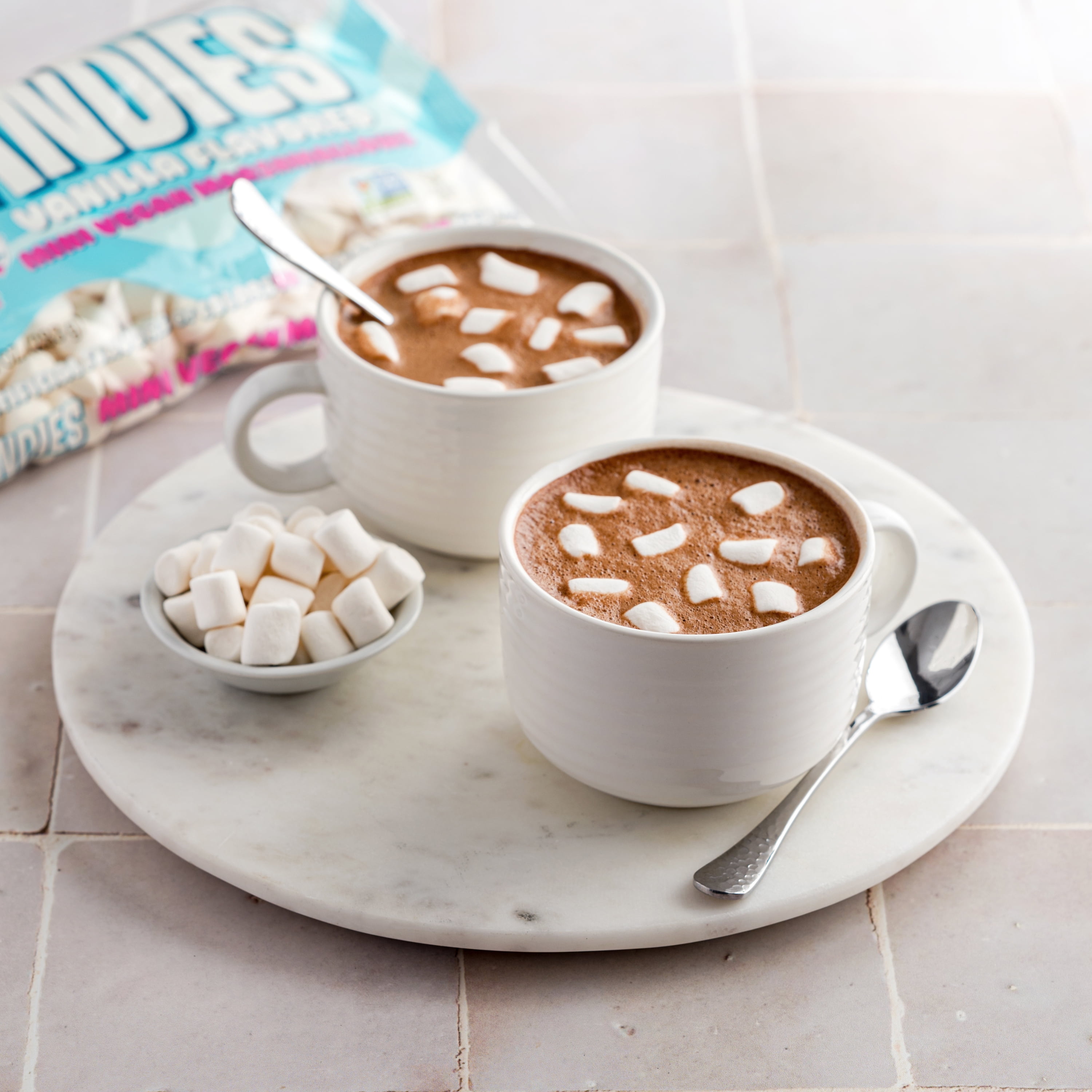 (2 pack) Dandies Vegan Mini Marshmallows, Vanilla Flavor, 10 oz Bag, Gelatin Free, Gluten Free, Kosher