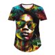 thumbnail image 4 of Eres Más Que una Camisa de Puntuación de Prueba Mujeres de Moda Impresión Casual Manga Corta Suelta Camiseta de Tamaño Más, Blusa de Túnica de Cuello Redondo, 4 of 5