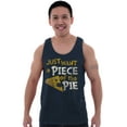 thumbnail image 3 of Piece of Pie Pizza Slice Geek Nerd Tank Top T Shirts Men Women Brisco Brands S, 3 of 6