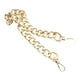 thumbnail image 2 of Cadena de bolso Hugo de aluminio Oro Claro 60cm, 2 of 10