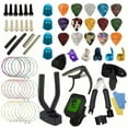 thumbnail image 2 of 66Pcs Guitar Accessories Kit Tuner Capo Pick Bracket Repair Tools Set for Banjo Mandolin, 2 of 12