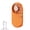 Orange, variant on Whaledi Convenient Carry Hand Fan Providing Gentle Wind During Hot Weather