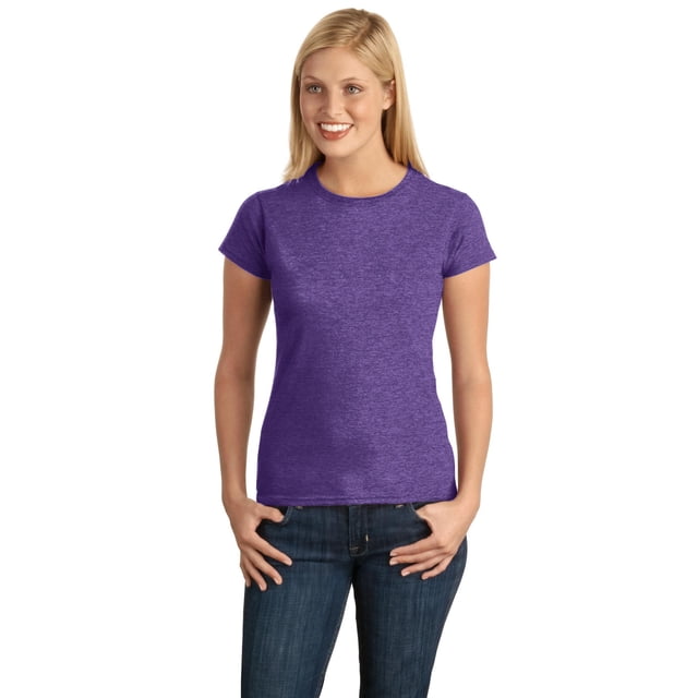 Gildan T-Shirt Ajusté Junior à Manches Courtes 100 pour Cent Coton. 64000L