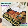 thumbnail image 2 of Yibo Cute Capybara Blanket Flannel Soft and Comfortable Anti-static Bed Sofa Blanket, 2 of 7