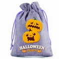 thumbnail image 1 of Bolsas de regalo con cordón, bolsitas de dulces para trucos o tratos, para decoraciones de fiesta de Halloween, 1 of 6