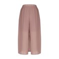 thumbnail image 4 of SnZhen Woman Wide Leg Pants Women's Oversized Casual Wide Leg Pants Chiffon Pleated Long Pants Solid Color Pants Skirt, 4 of 6