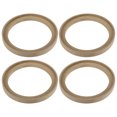 thumbnail image 1 of Anillos espaciadores de altavoz de 6,5 pulgadas Unique Bargains 4 piezas de madera maciza beige, 1 of 1