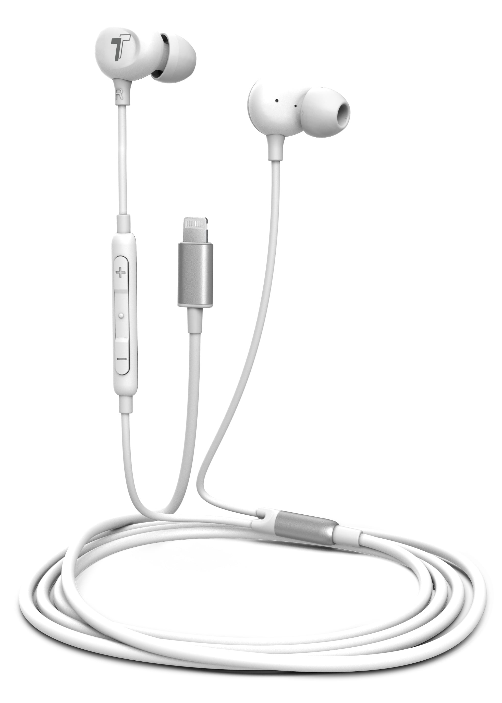 Compatible with Apple iPhone 13/12 Pro/11/Xs/Xs Max/XR/X/8/7 Plus Plug and Play Headphones Wired Earphone in-Ear Earbuds Noise Reduction with Microphone 