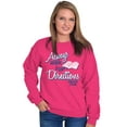 thumbnail image 4 of Always Ask For Directions Bible Women Crewneck Sweatshirt Brisco Brands L, 4 of 6
