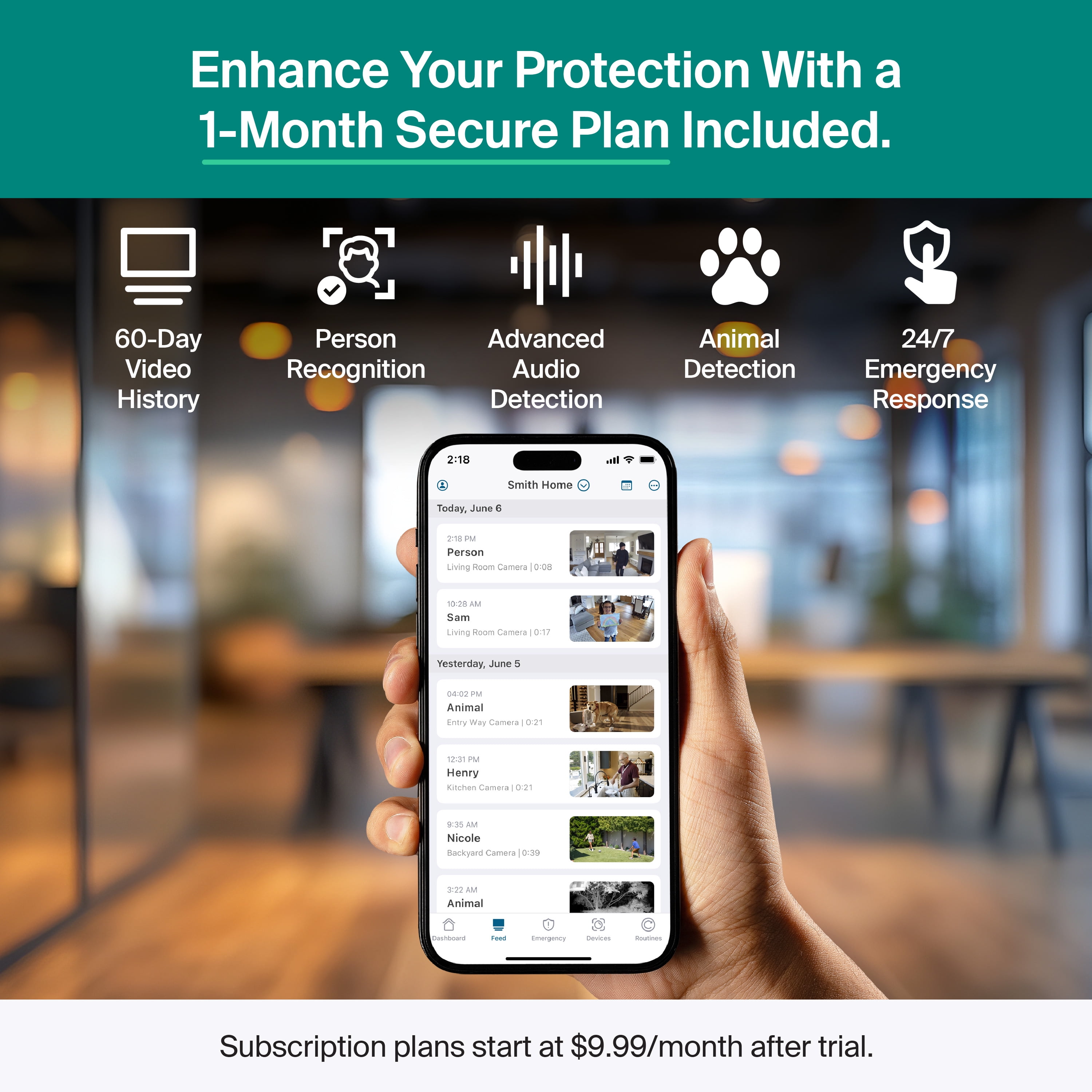 Arlo Essential Indoor Pan Tilt Security Camera (2025 Release) - 2K Video, Wired Plug-In Power, 1-Cam