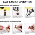 thumbnail image 5 of 4000 PSI Pressure Washer Gun with 5 Interchangeable Spray Nozzles, Jet Wash Gun with 1/4" Quick Connector, 5 of 5