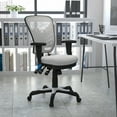 thumbnail image 3 of Flash Furniture Nicholas Ergonomic Mid-Back Swivel Office and Gaming Chair, White, 3 of 14