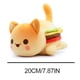 thumbnail image 2 of Figura De Anime Sandwich Patatas Fritas Donut Gato Juguetes De Peluche Muñeco De Peluche Esponjoso Colección Figurita Muñeca Juguetes Regalos Para Niños Fans De Anime sonducket FN006829-01, 2 of 6