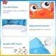 thumbnail image 4 of Chaleco de piscina para niños, chaleco de flotación para niños pequeños, brazalete de lujo para niños, chalecos de entrenamiento de natación para niños y niñas de 2 a 6 años, 4 of 6