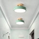 thumbnail image 3 of 2X Luces de Techo LED Moderno Accesorio de Iluminación de Madera Nórdica Luminaria Interior Cocina Salón Dormitorio Baño, 3 of 3