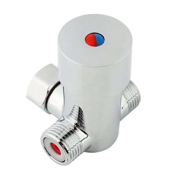 OTVIAP Water Temperature Control Valve,G1/2 Hot Cold Water Mixing Valve