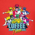 thumbnail image 3 of CafePress - Power Rangers It's Coffee Time Kids T Shirt - Dark T-Shirt Kids XS-XL, 3 of 4